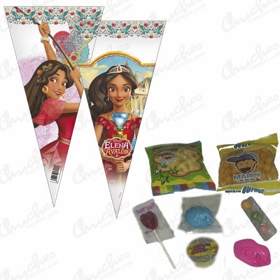 cone-bag-elena-de-avalor-filled-with-sweets-20-units