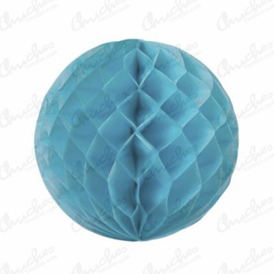 light-blue-bee-nest-paper-ball