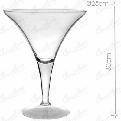 Bombonera copa martini 30 cm