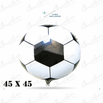 Metallic football balloon