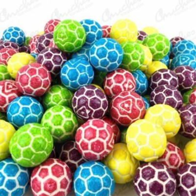 Chicles soccer balls