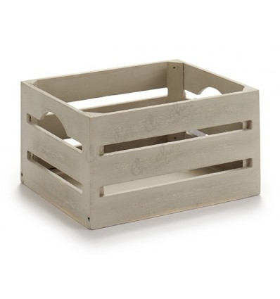 Gray wooden box 2x15x11 cm