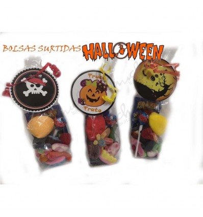 3 bag halloween sweets