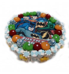 Wafer cake justice league 28 x 8 cm