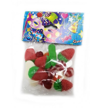 12 pink custom sweets bag