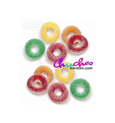 Assorted sugary rings 100 grams