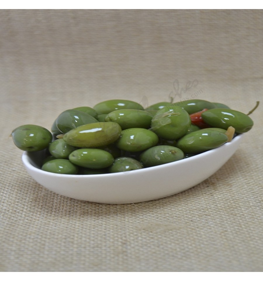 Green olive low in salt Olives and pickles Aperitivos/Snack Chuches