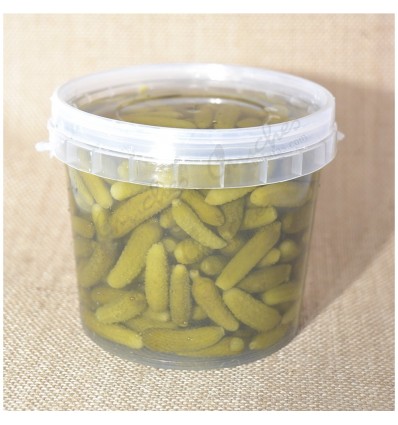 Anchovy flavor gherkin