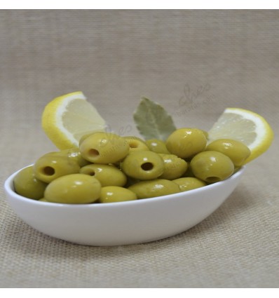 Pitted olives lemon flavor