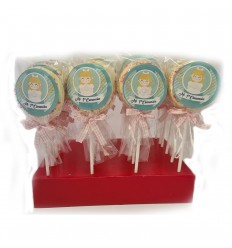 Choco cloud lollipop 1st communion girl 25 units