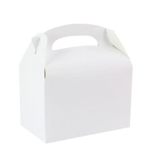 White briefcase box 25 units Cardboard box, white 25 units