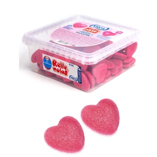 Vidal stuffed strawberry hearts 75 units