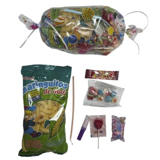 20 Bolsas caramelo grande rellena chuches