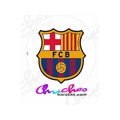 Oblea escudo Barcelona CF