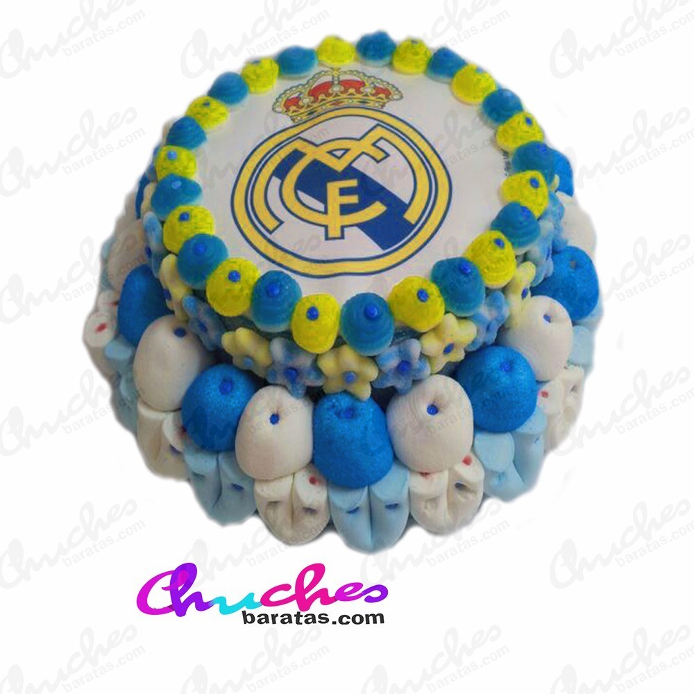 tarta 2 pisos real madrid cf